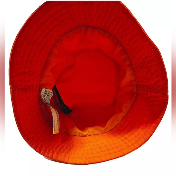 Speedo Forever 21 Bucket Hat Unisex Orange One Size Fits All EUC - Picture 4 of 5